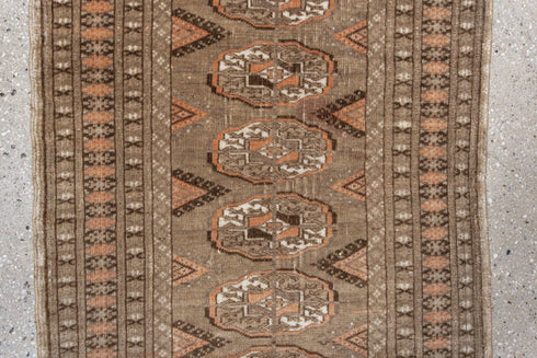 Vintage Oushak Area Rug (1' x 3')